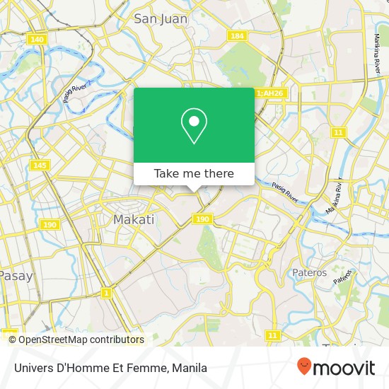 Univers D'Homme Et Femme map