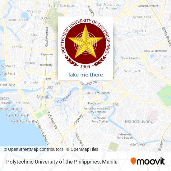 Polytechnic University of the Philippines map
