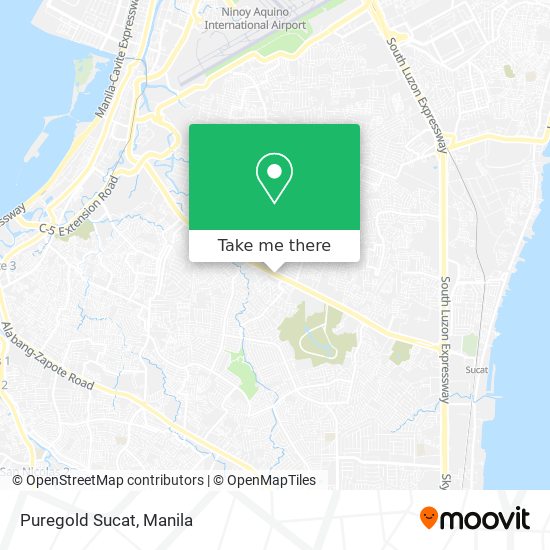 Puregold Sucat map