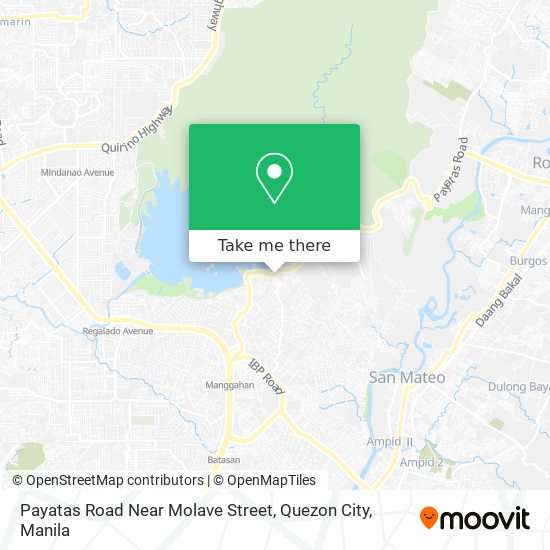 Payatas Road Near Molave Street, Quezon City map