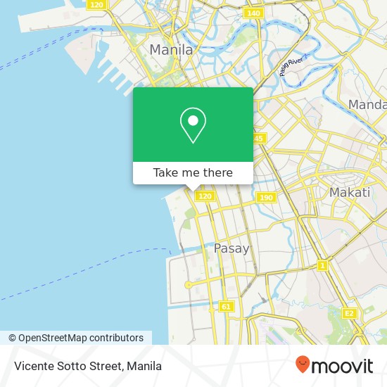 Vicente Sotto Street map