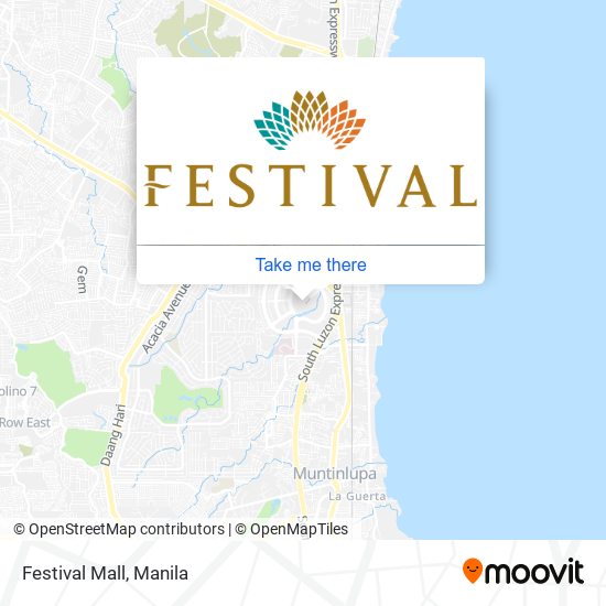 Festival Mall map