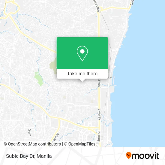 Subic Bay Dr map