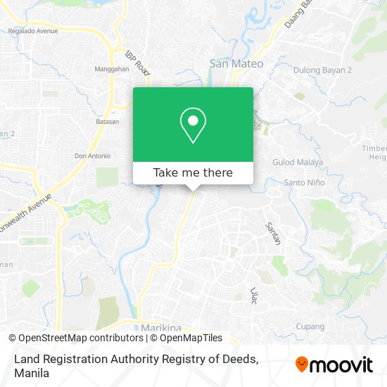 Land Registration Authority Registry of Deeds map