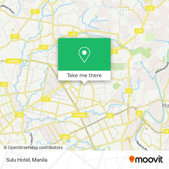 Sulu Hotel map