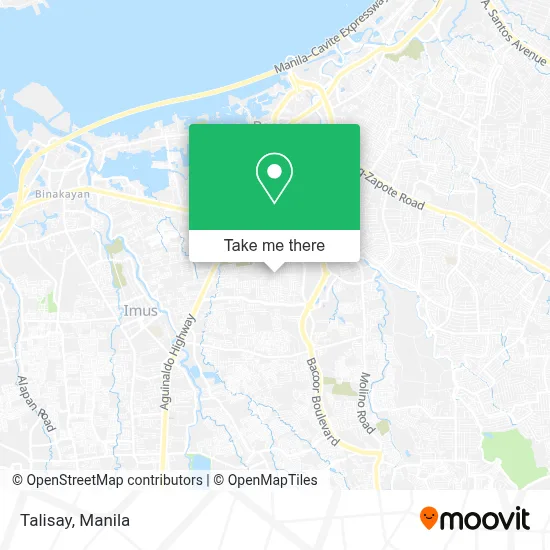 Talisay map