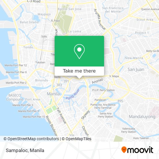 Sampaloc map