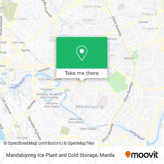 Mandaluyong Ice Plant and Cold Storage map