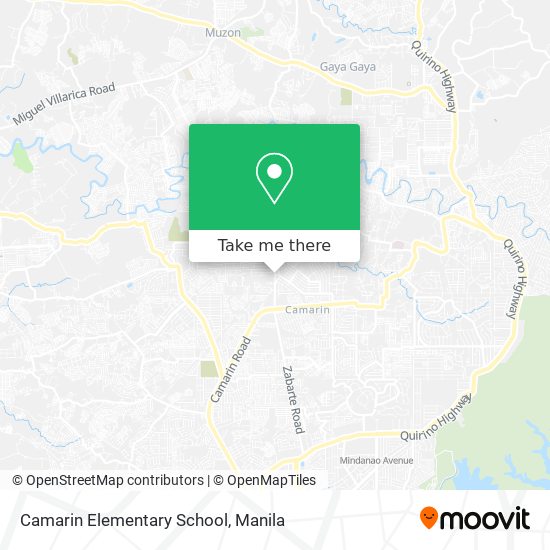 Camarin Elementary School map