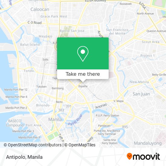 Antipolo map