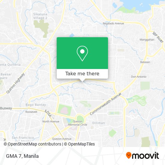 GMA 7 map