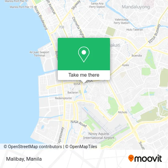 Malibay map