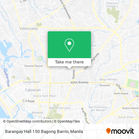 Barangay Hall 150 Bagong Barrio map