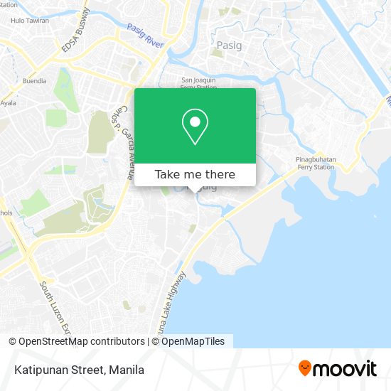 Katipunan Street map