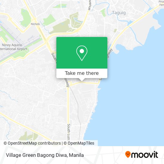 Village Green Bagong Diwa map