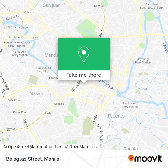 Balagtas Street map