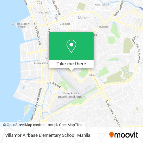 Villamor Airbase Elementary School map