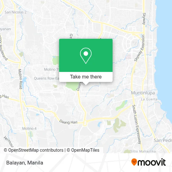 Balayan map