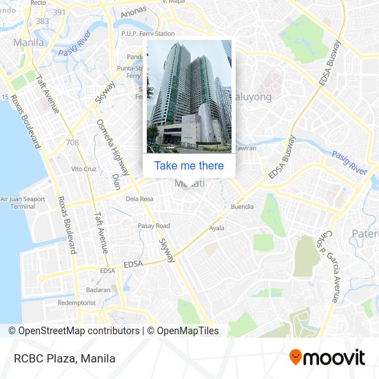 RCBC Plaza map