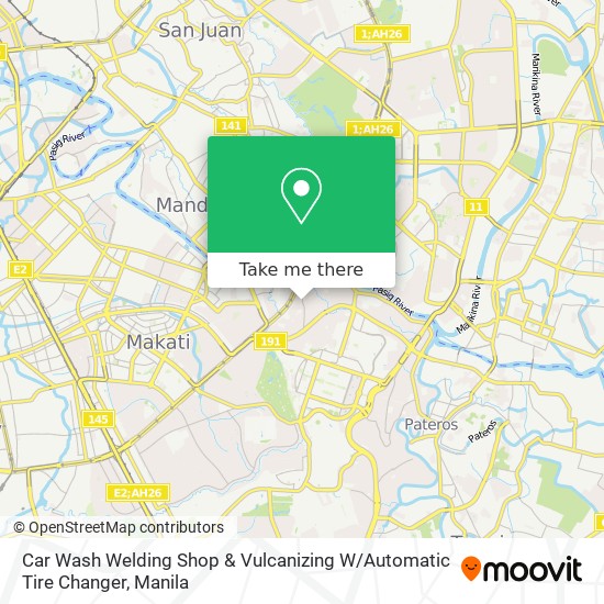 Car Wash Welding Shop & Vulcanizing W / Automatic Tire Changer map
