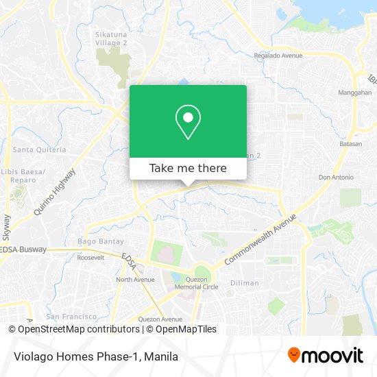 Violago Homes Phase-1 map