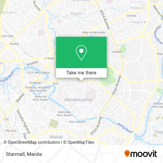 Starmall map