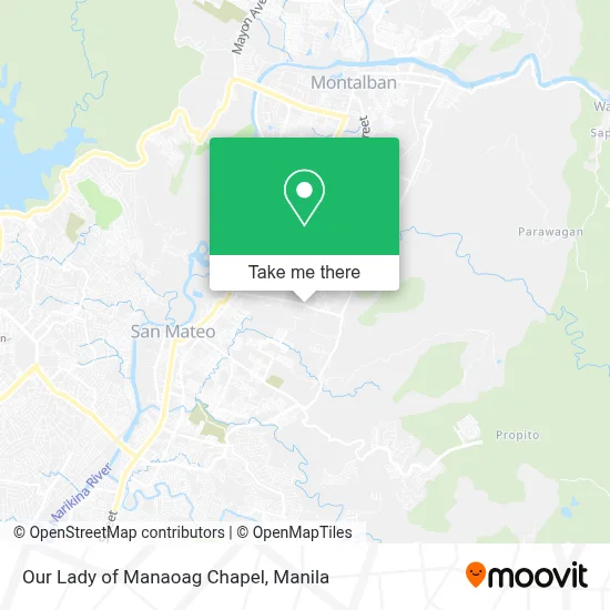 Our Lady of Manaoag Chapel map