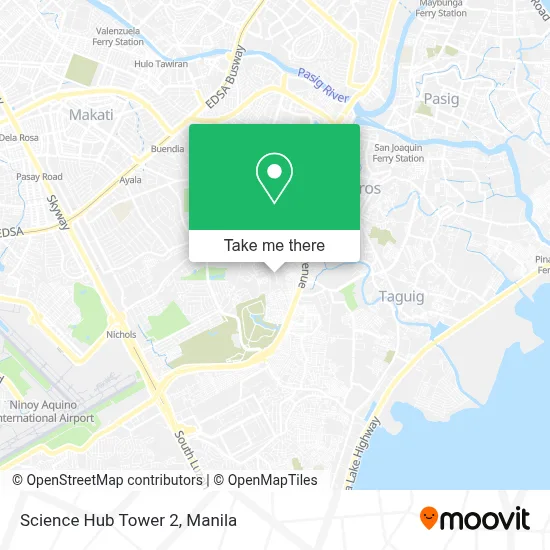 Science Hub Tower 2 map
