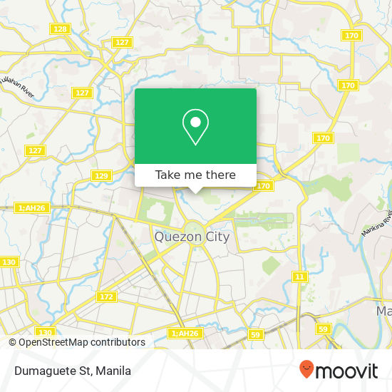 Dumaguete St map
