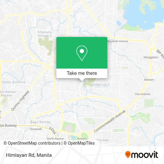 Himlayan Rd map