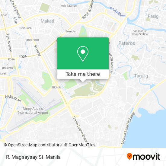 R. Magsaysay St map