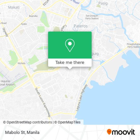 Mabolo St map