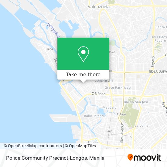 Police Community Precinct-Longos map