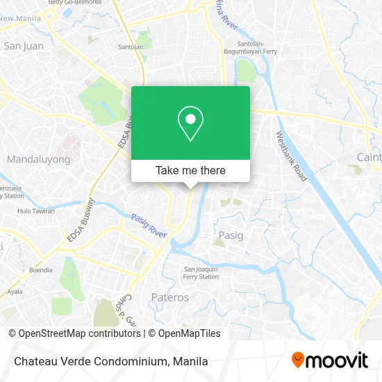 Chateau Verde Condominium map