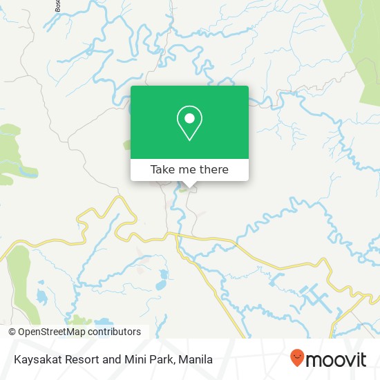 Kaysakat Resort and Mini Park map
