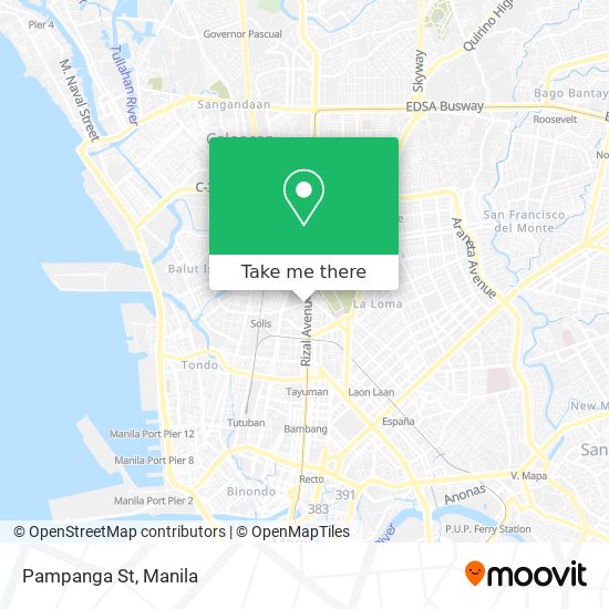 Pampanga St map