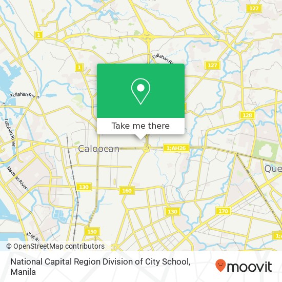 National Capital Region Division of City School map