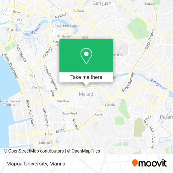 Mapua University map