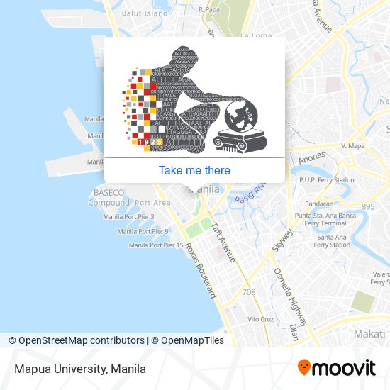 Mapua University map