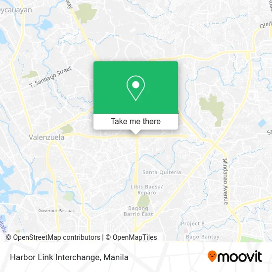 Harbor Link Interchange map