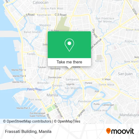 Frassati Building map