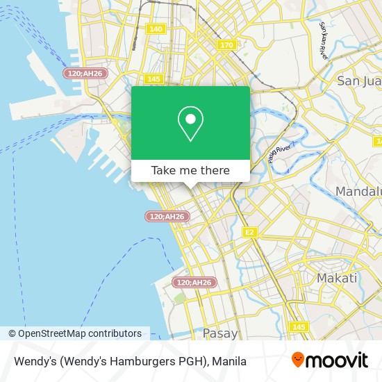 Wendy's (Wendy's Hamburgers PGH) map
