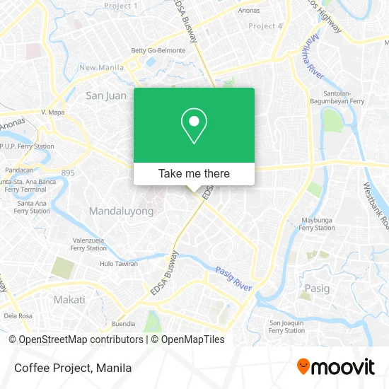 Coffee Project map