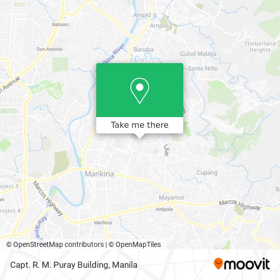 Capt. R. M. Puray Building map