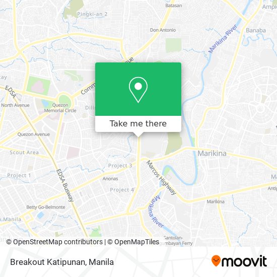 Breakout Katipunan map