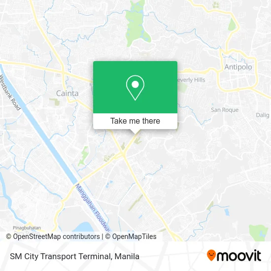 SM City Transport Terminal map