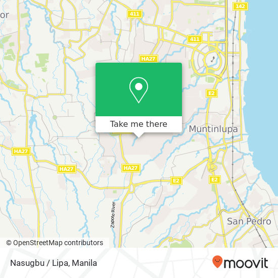 Nasugbu / Lipa map