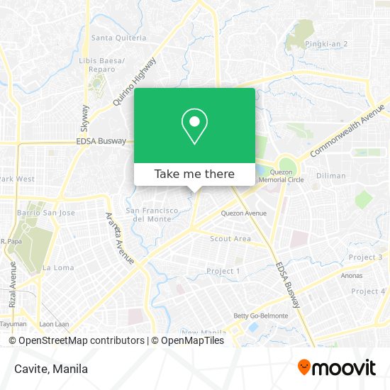 Cavite map