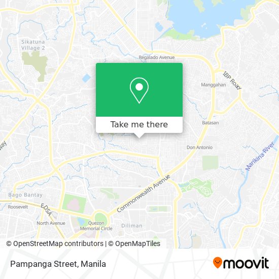 Pampanga Street map