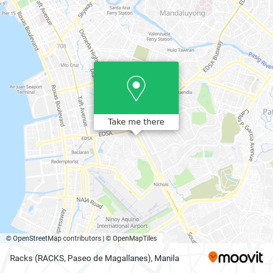Racks (RACKS, Paseo de Magallanes) map
